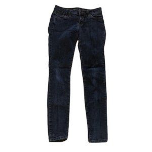 Low Rise Skinny Fit  Blue Jeans - Size 3